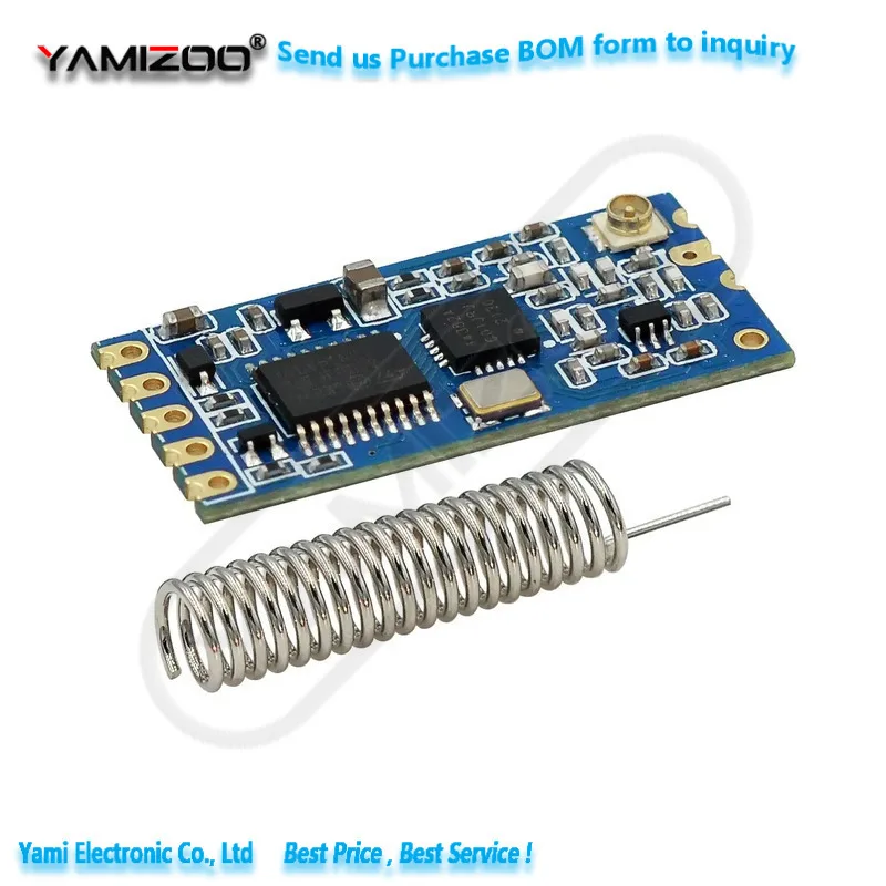 HC-12 SI4438/4463 SI4463 433Mhz Drahtloses Serielles Portmodul 1000m – Detail 3