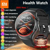 Xiaomi High-precision Laser detection Body Smart Watch Men Blood pressure Heart rate BT call For HUAWEI Health Sports Watches