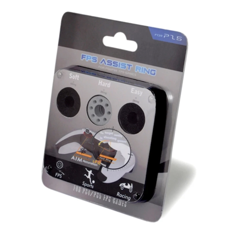 Новинка 2024 года, 8 шт., прецизионные кольца, регулировка джойстика, аналоговый джойстик, помощь при прицеливании, движение для