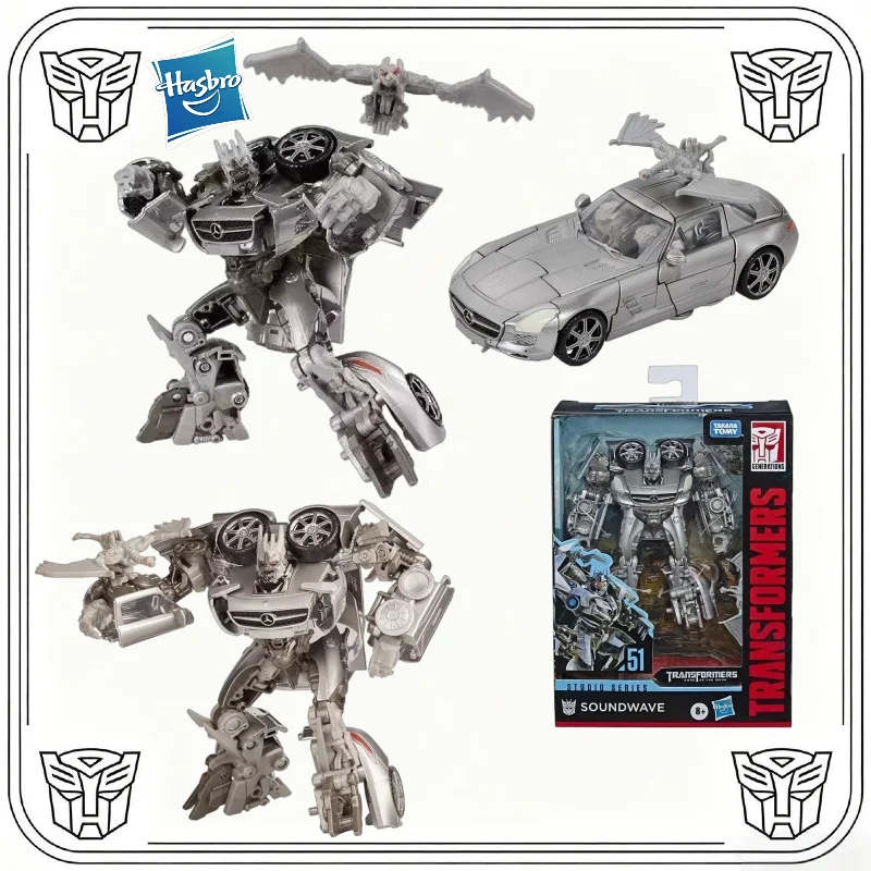 

В НАЛИЧИИ: Трансформируемые игрушки Hasbro Studio Series SS51 Deluxe Soundwave, фигурка-робот, коллекционные игрушки, подарки, товары для хобби