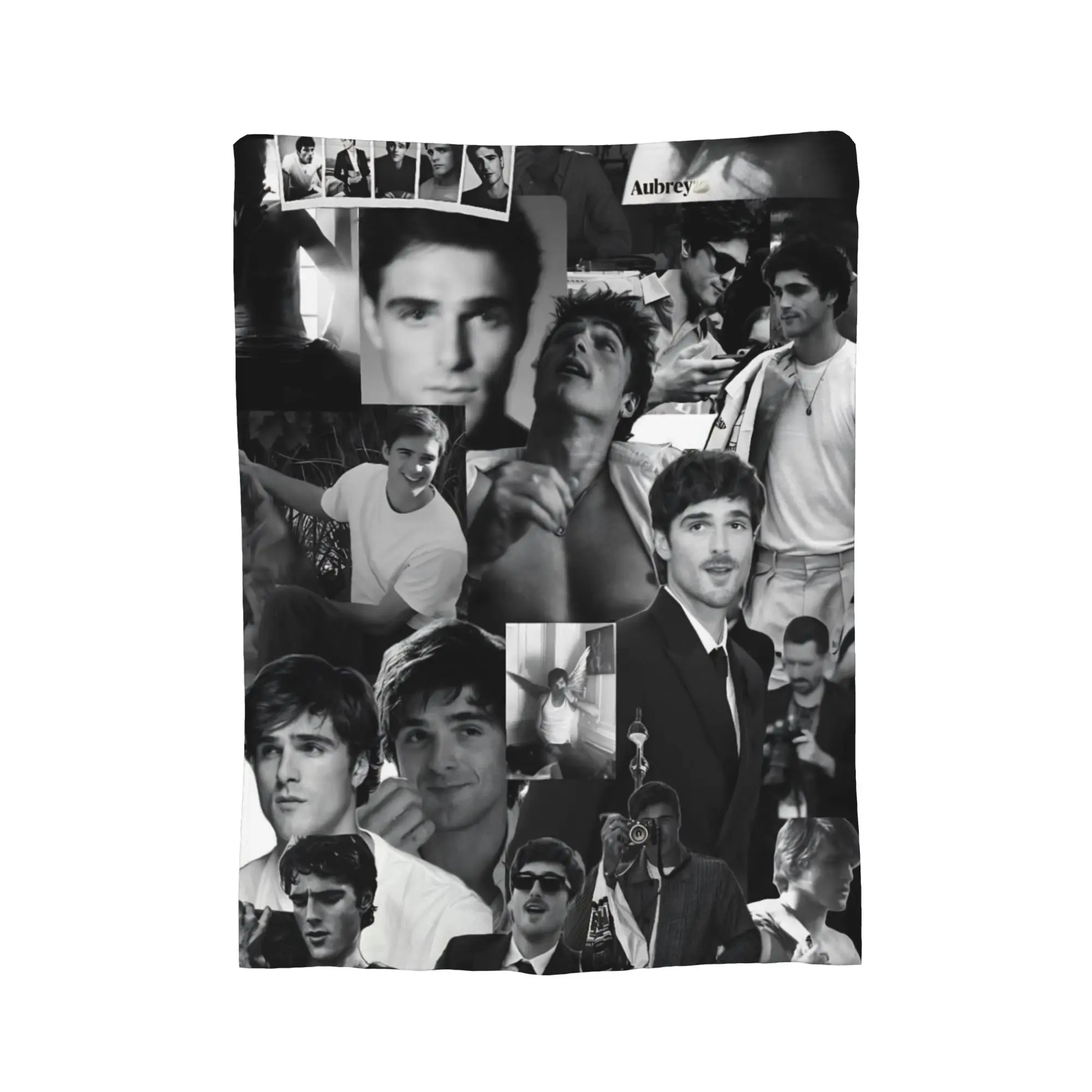 Jacob Elordi Actor Throw Blanket for Couch  Soft Fuzzy Plush Blanket 50x60 Inch Multi-size Bedspreads for All Seasons