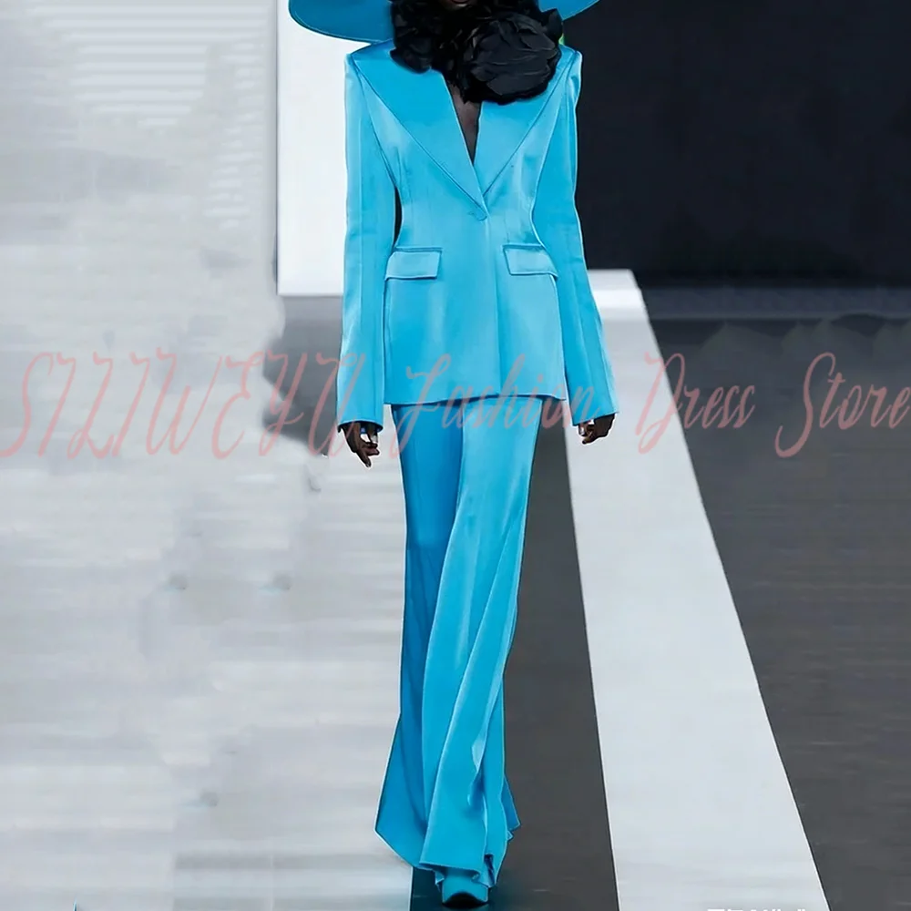 2026 New Women's Pant Suit Set Long Sleeve 2 Pieces Blazer + Pants Formal Office Work Suit Smart Casual Elegant Chic Outfit