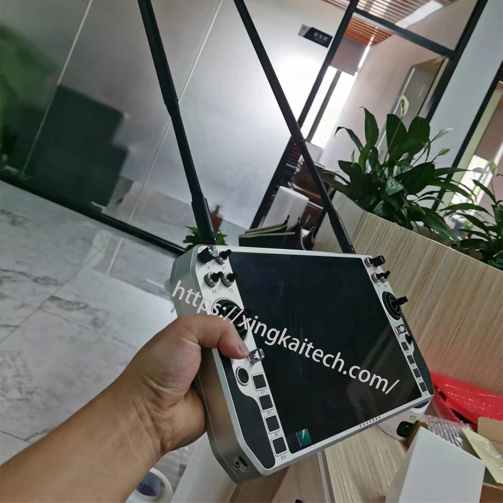 

Handheld Remote Control With 10 Inch Hd Display Screen Built-In Battery Long-Distance Data Transmission For Drone Ground Station