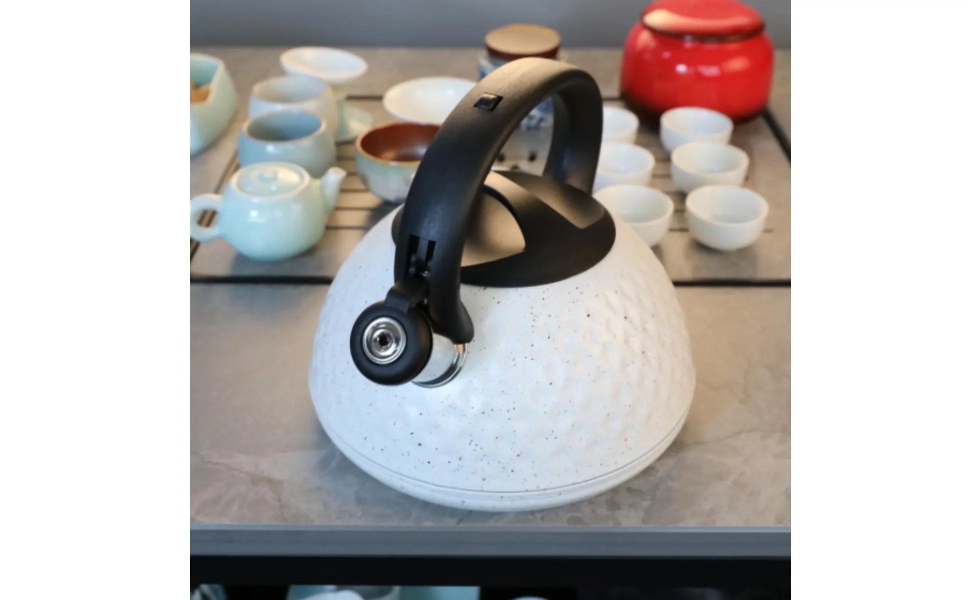 Stainless Steel Whistling Kettle Rust Proof Whistling Tea Kettle Household Cookware Fast Boiling Chemical-Free Safe Stainless Steel Whistling Kettle Rust Proof Whistling Tea Kettle Household Cookware Fast Boiling Chemical-Free Safe