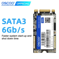 OSCOO-Disco Rígido para Laptop, SSD M.2, SATA III, Disco HDD, 2242 NGFF, 120GB, 240GB, 240GB, 128GB, 256GB, 512GB, 1TB, NGFF