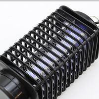 Effective Electric Shock Mosquito Killer Lamp LED Physical Trapping and Insect Killing Lamp Portable Black Fly Traps Fly Bug