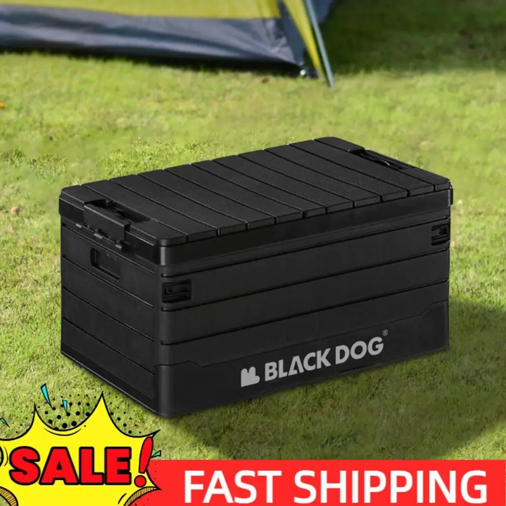 

Складной автомобильный ящик для хранения 60 л, вместительный складной контейнер, многофункциональный портативный ящик для пикника для дома и улицы