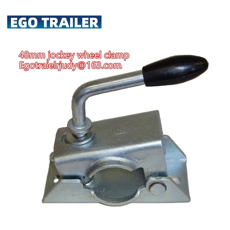 Ego trailer 48mm clamp for trailer jockey wheel or prop stands, trailer jack, trailer jockey wheel clamp, trailer parts