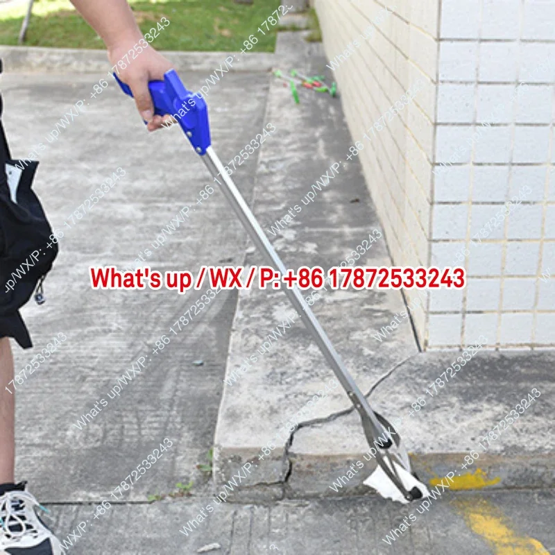 Pick Up Rubbish Pliers Grabber Extender Garbage Clip Sanitation Tool Claw Hand Plier Long Handle Beach Comb Household Hand Tools
