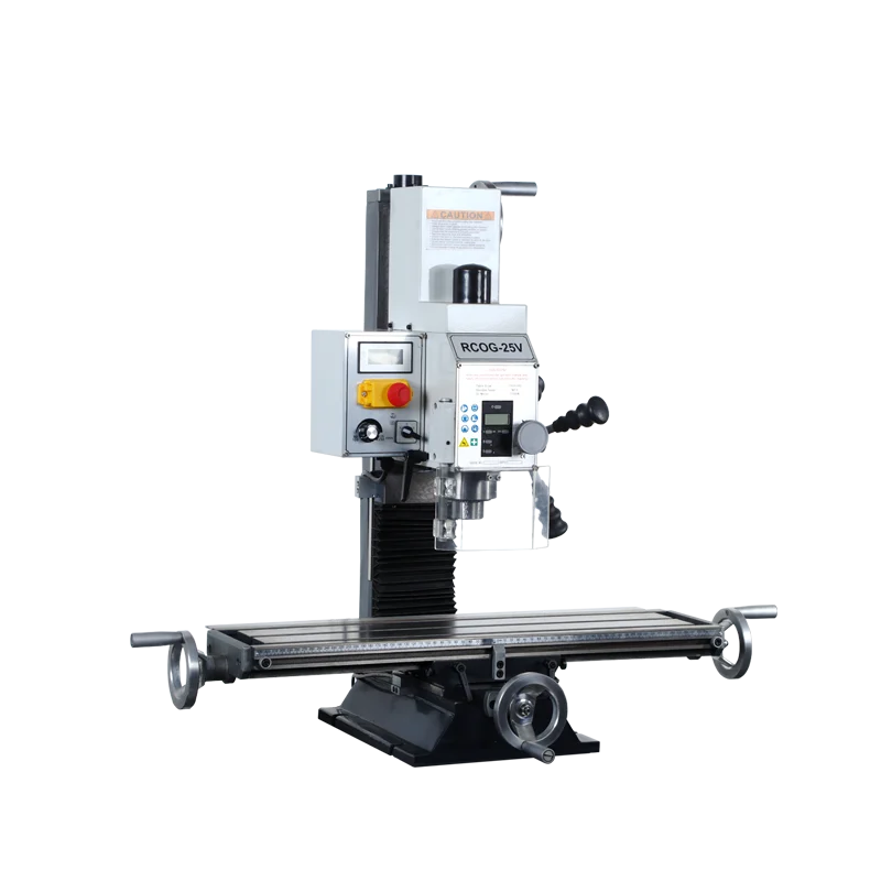 

Metal Wood Milling Machine Magnetic Grid Ruler 1100 Watts Small Household Mini Multi-functional Drilling and Milling Machine
