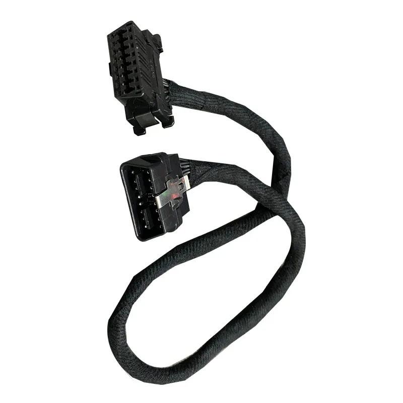 OBD2 16pin Extension Harness Full Line 16Pin Male To Female Plug Car Diagnostic Connector OBDII 16 Needle Extend Adapter Cable