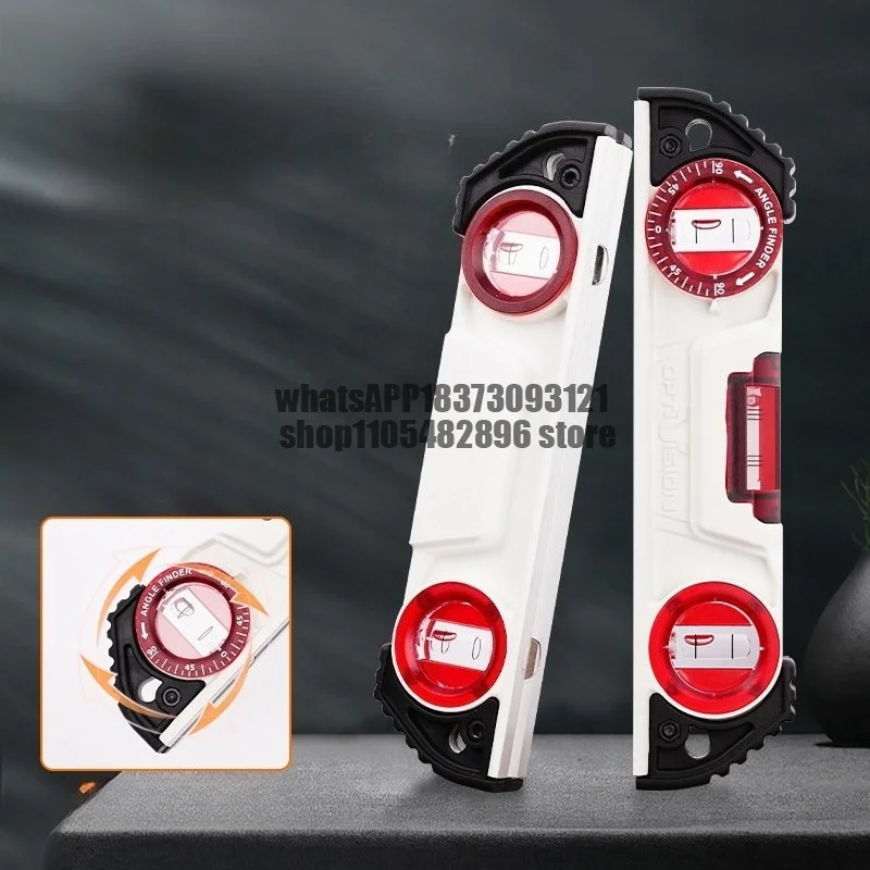 Horizontal ruler Cast aluminum large blisters High-precision measurement Multifunctional anti-drop flat ruler