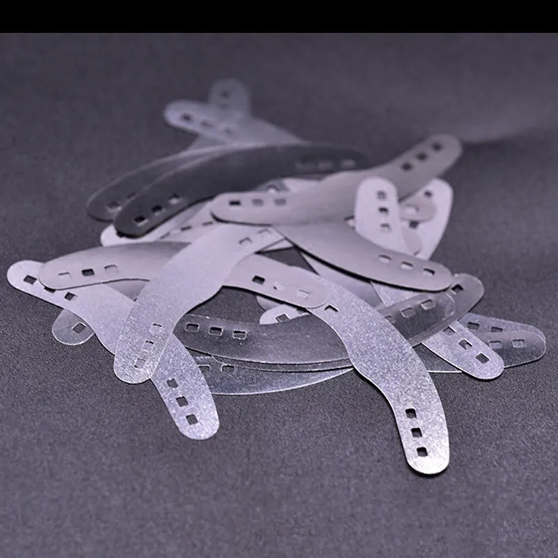 100Pcs Lab StainlesSteel Forming Sheet, Large, Medium and Small Watercress Forming Sheet, Filling Forming Sheet S