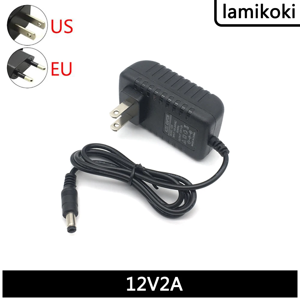 12V 2A Power Adapter 220V To 12V 24W Regulated Power Supply 2000mA DC Transformer