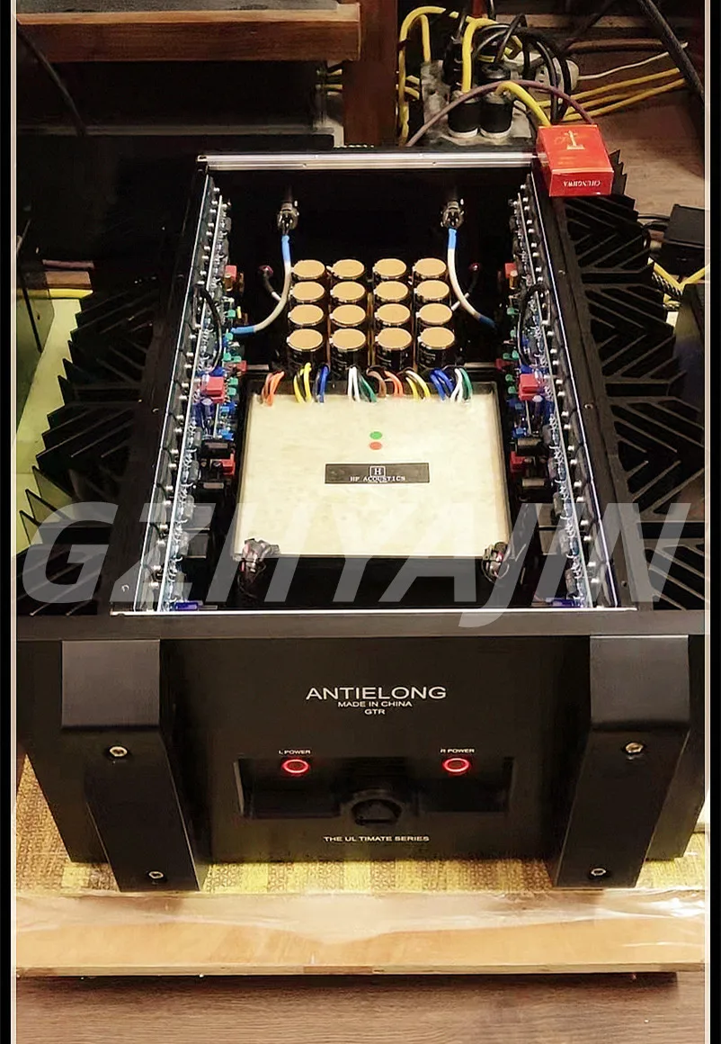 Latest  Refer to GOLDMUND T2500 1600W*2 XLR/ 800W*2 RCA GTR MKII full balance fever HIFI home rear power amplifier