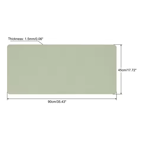 Large Size Office Desk Mat Protector PVC Non-Slip Waterproof Mouse Pad Writing Mat Desktop Keyboard Desk Pad Gaming Mousepad