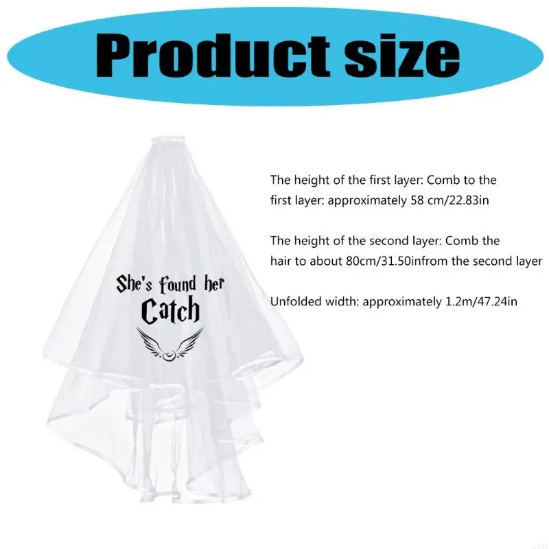 2025 NIEUW ZOMER Wedding Headpiece Lichtgewicht TULLE LAATS RAAGE BEHADBAAR BRIDAL AFRUIL