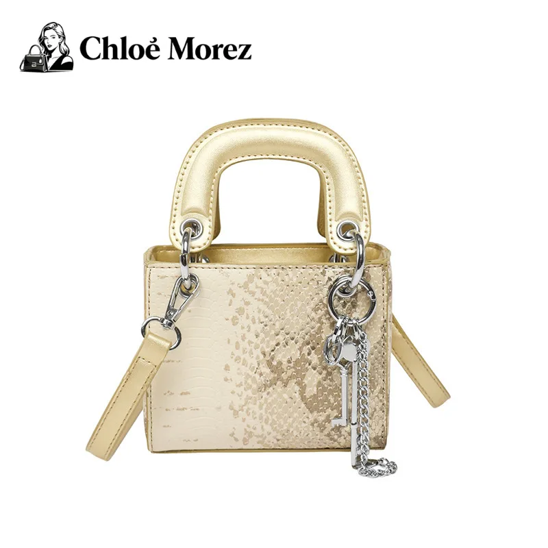 

New Fashion Serpentine Retro Handbag Crossover Tote Bag Crossbody Bags for Women