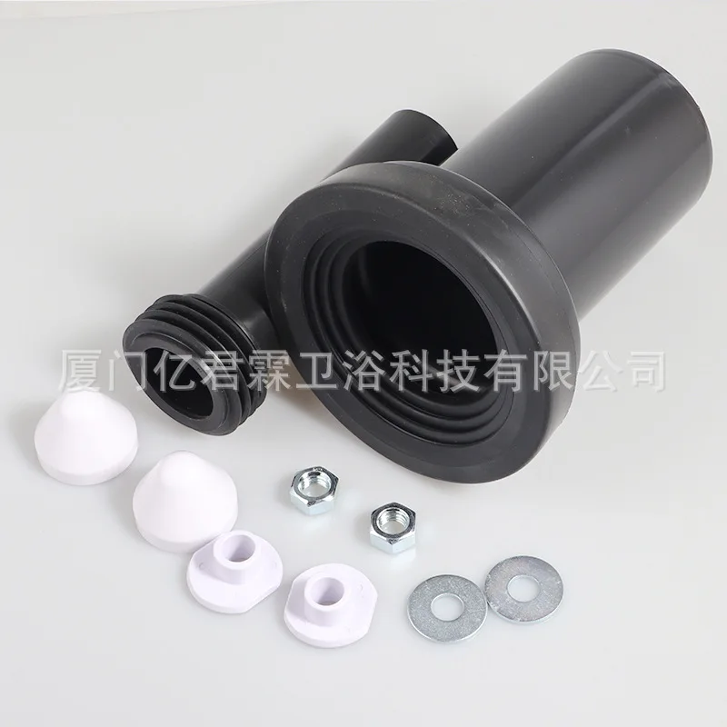 Universal Wall-mounted Hidden Accessories Sewage Pipe Wall Drain Toilet Water Outlet Inlet Pipe Decorative Cover Screw Pack
