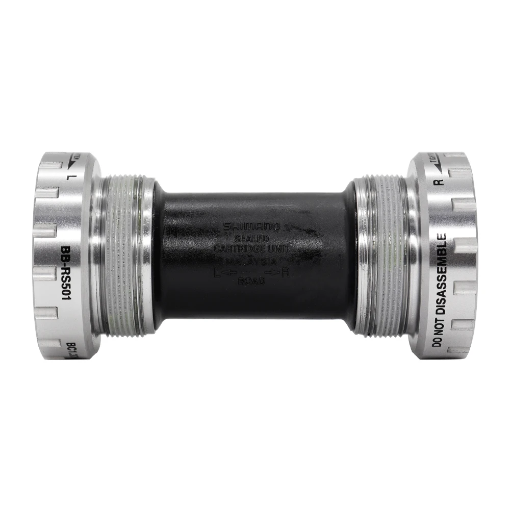 SHIMANO BB-RS501 Bottom Bracket Road Bike Threaded HOLLOWTECH 68/70 mm Shell Width RS501 Bottom Bicycle Parts