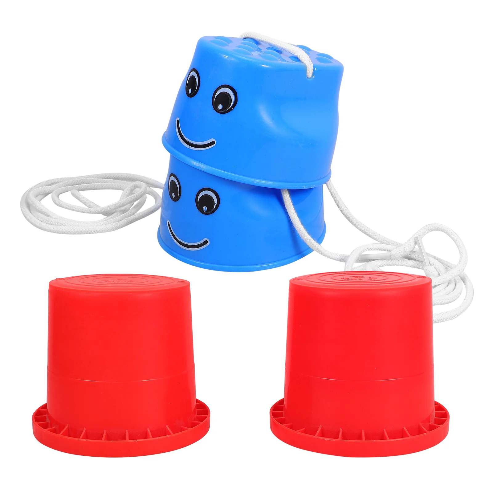 4 pièces équipement d'entraînement sensoriel enfants échasses jouet jouets de sport en plein air enfants en plastique pour