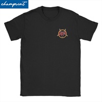 Heavy Slayer Band T Shirts for Men Women Cotton Leisure T-Shirt O Neck Metal Tee Shirt Short Sleeve Clothes Gift