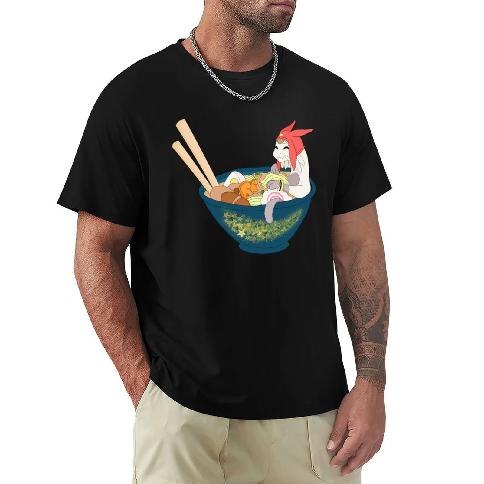 

Meow That's Some Good Ramen, Baby T-Shirt Soft Casual Short Sleeve Cotton Tee