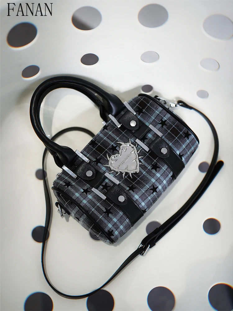 

Женские сумки, оригинальный нишевый дизайн, милая и крутая сумка Boston, сумка через плечо, модные повседневные женские сумки с ручками сверху