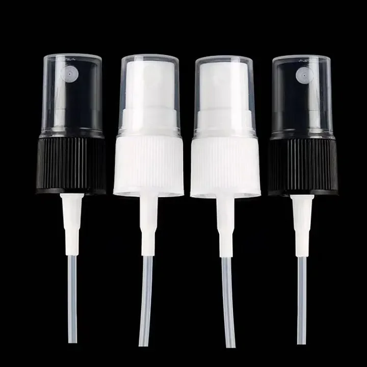 

100Pcs 18/20/24/28MM 410 Refillable Spray Nozzle Plastic Fine Mist Sprayer Atomizer Plastic Lid Perfume Pump for Cosmetic Bottle