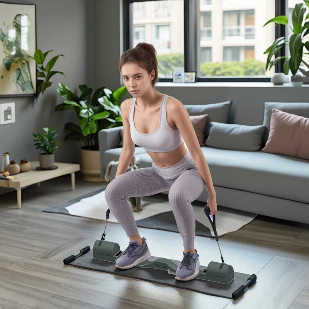 

Home Fitness Equipment Unisex Smart Intelligent Multi-functional Strength Trainer for Rowing Machine Workouts Daily Training