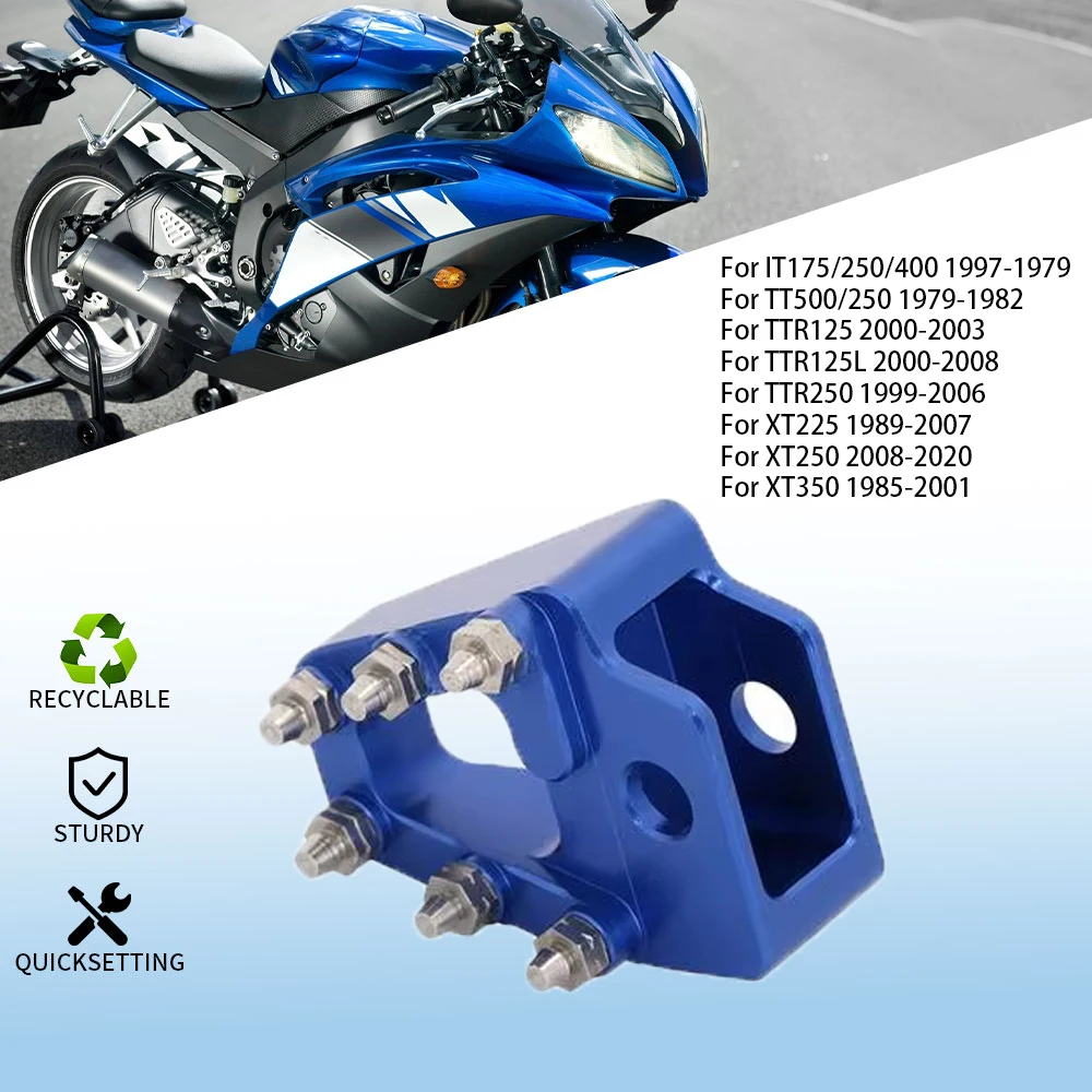 Alavanca de Freio CNC para Yamaha IT175 TT500 TTR125 TTR250 XT225 350 500, Peças para Moto Elétrica Off-Road