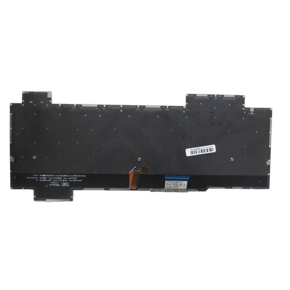 Laptop Keyboard For ASUS ROG Strix Scar GL703 GL703G GL703GS GL703GM S7B S7BM S7BS Black Without Frame With Backlight French FR