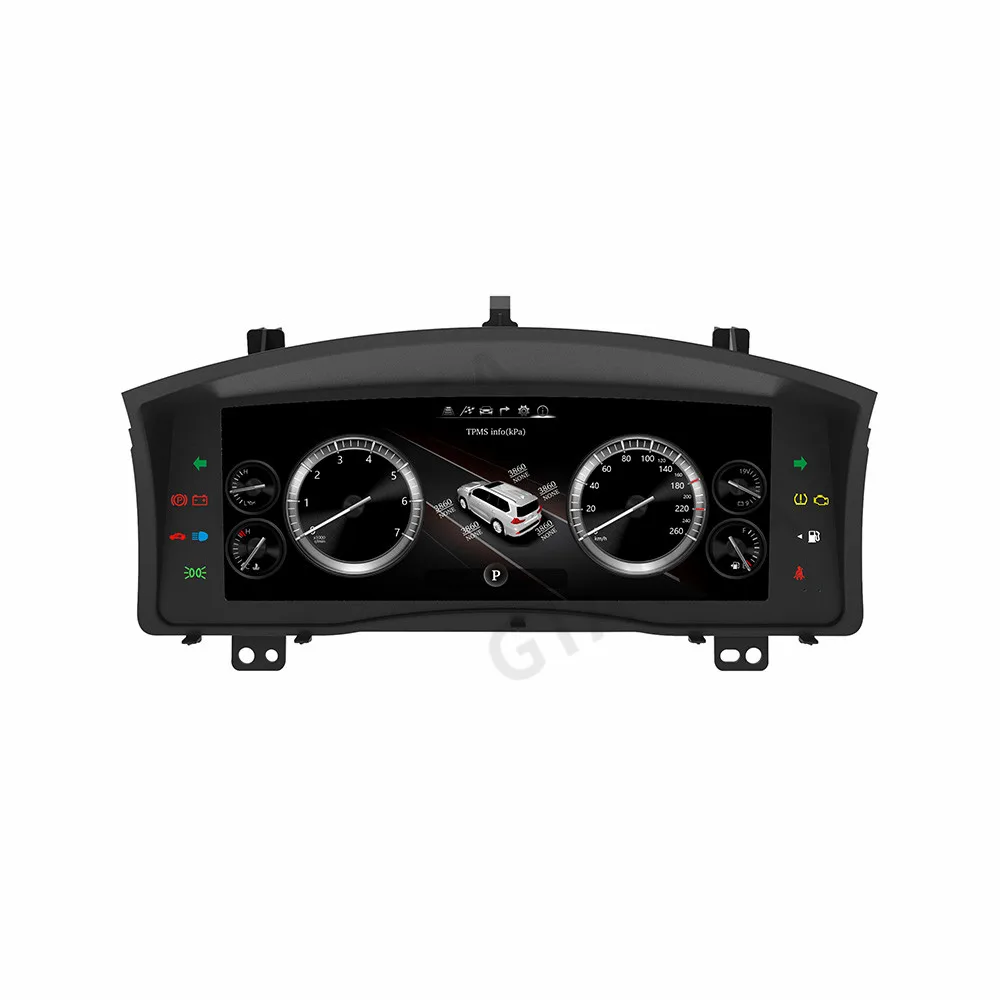 Digital Cluster Dashboard For Lexus LX570 2007 2008 2009 2010 2011-2017 Virtual Cockpit Speedometer Instrument LCD Stereo Screen