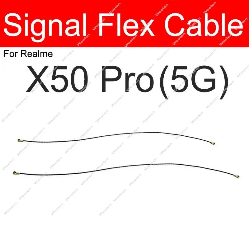 Signal Antenna Flex Cable For Realme X50 Pro X50pro 5G Wifi Antenna Signal Baord Connector Flex Ribbon Replacement