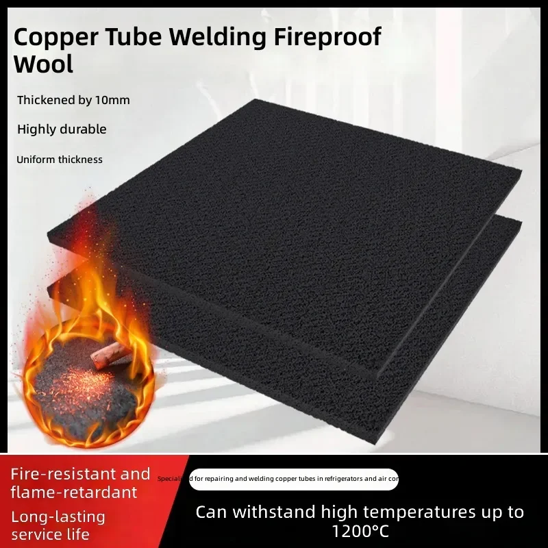 for Heat Insulation Fireproof Cotton High Temp Resistant Cloth Electric Welding Blanket Flame Retardant Pad for Refrigerator