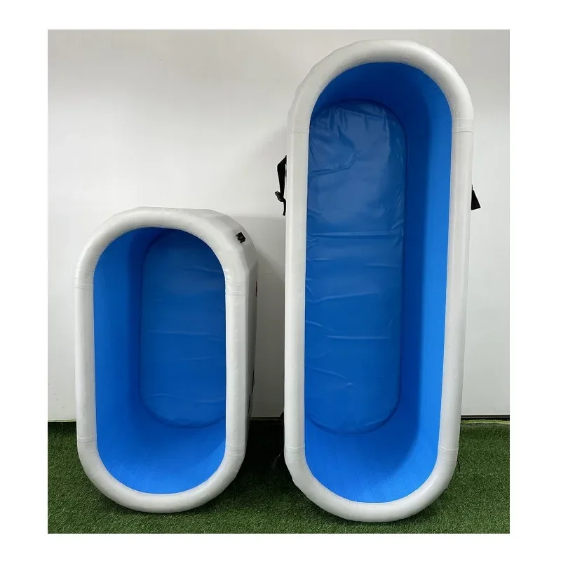 high-quality Drop Stitch Recovery Bathtub Inflatable Cold Plunge Ice Bath Tub System With Water Chiller