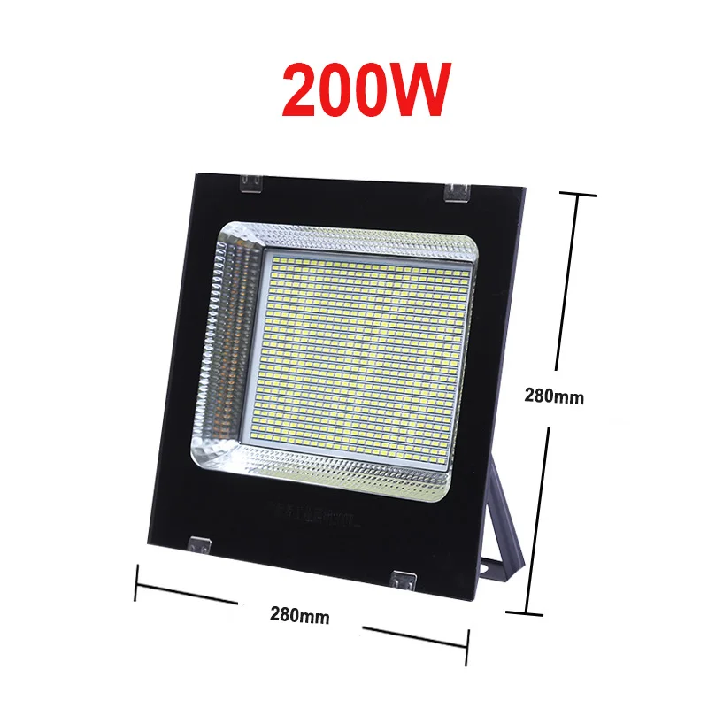 Luz LED impermeable para exteriores, foco de 50W, 100W, 200W, 300W, 400W, para construcción de casa, almacén de fábrica, novedad