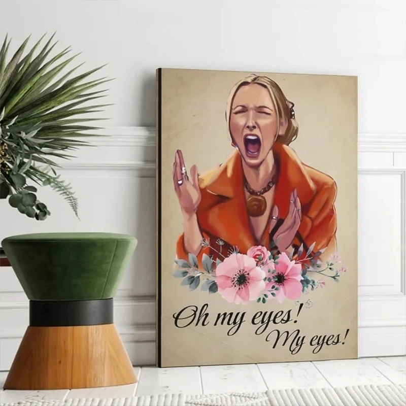فيبي بافي "أوه عيني" مضحك الكلاسيكية برنامج تلفزيوني الأصدقاء المشارك حائط لوح رسم الفن صور لغرفة المعيشة ديكور المنزل