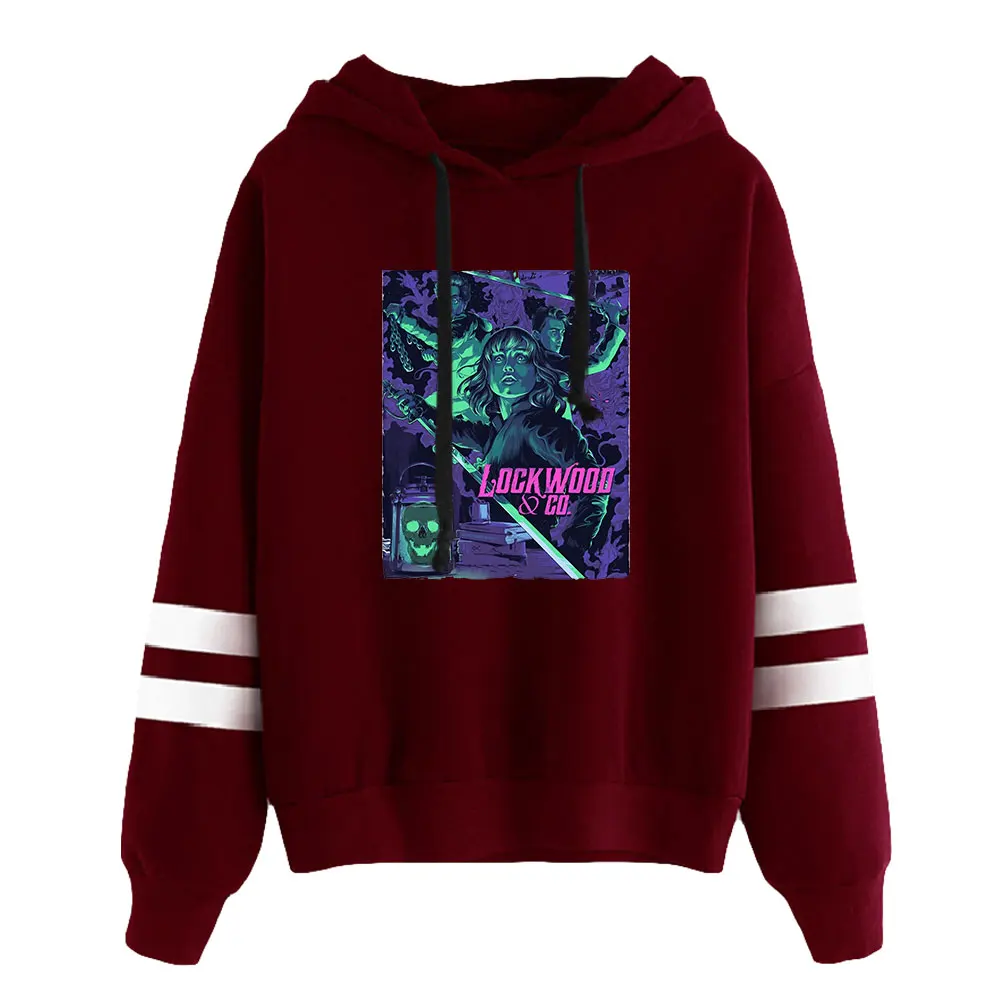 Lockwood & Co TV-Show Unisex Taschen lose Barren Ärmel Sweatshirt Männer Frauen Hoodie neue Film Mode Kleidung