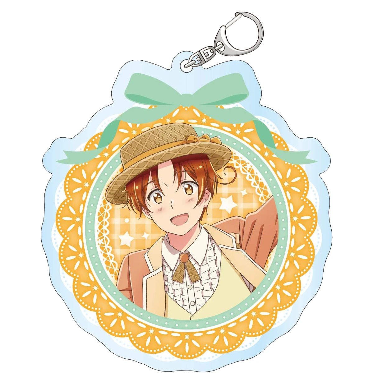 Loen Anime Peripheral Store Hetalia: World Stars Sweets Parade Ver HD Characters Acrylic Keychain Pendant Fans Gifts About 6cm