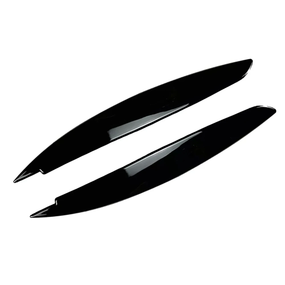 Headlight Eyebrow Cover Trim Headlight Eyebrows Lamp Cover Eyelid Cover Trim Sticker