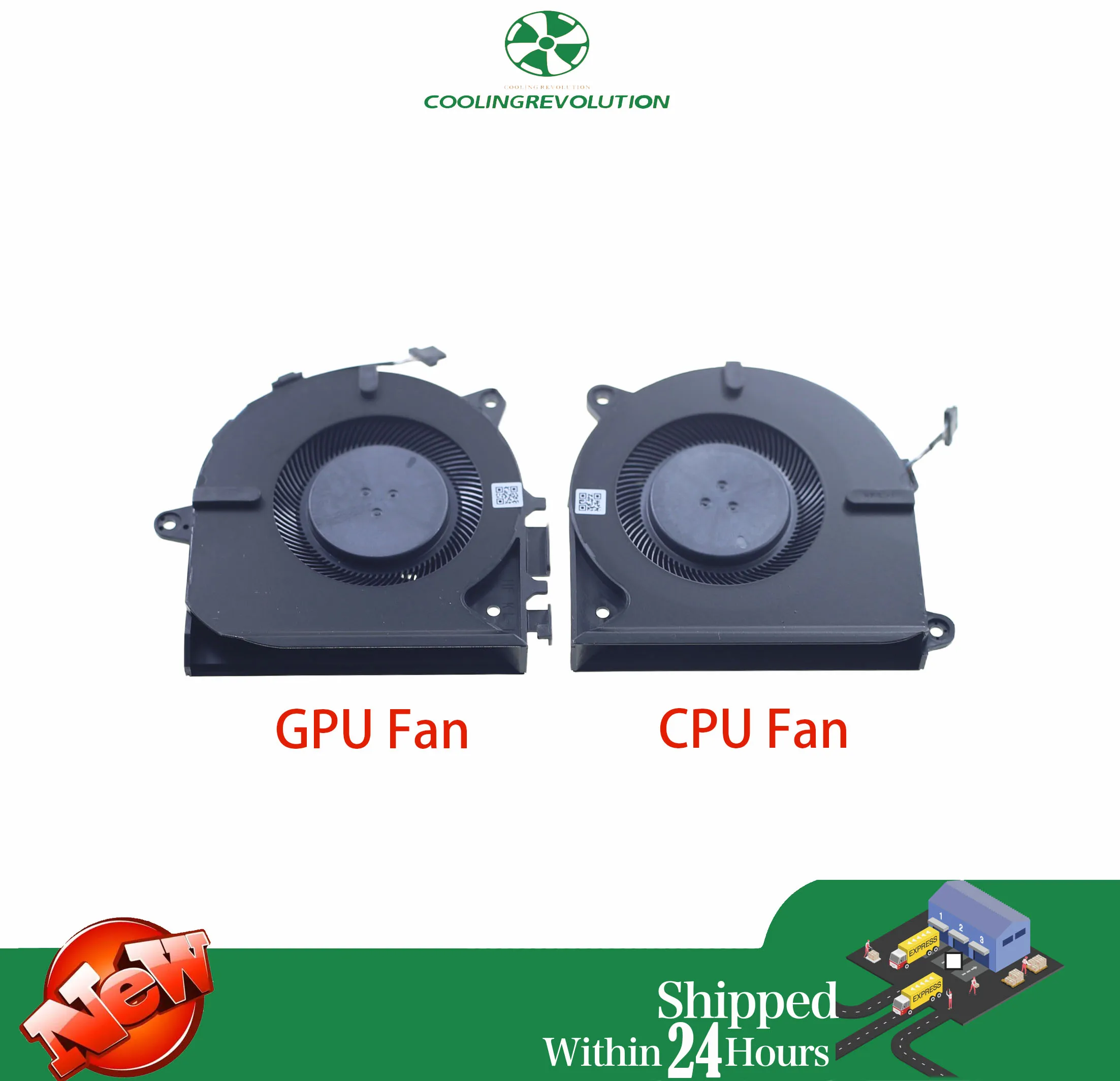 Laptop CPU GPU Cooling Fan EG75070S1-C601-S9A EG75070S1-C611-S9A DC5V 2.50W for HP ZBook Power 15 G7 G8 G9 HSN- Q26C HSN-Q36C