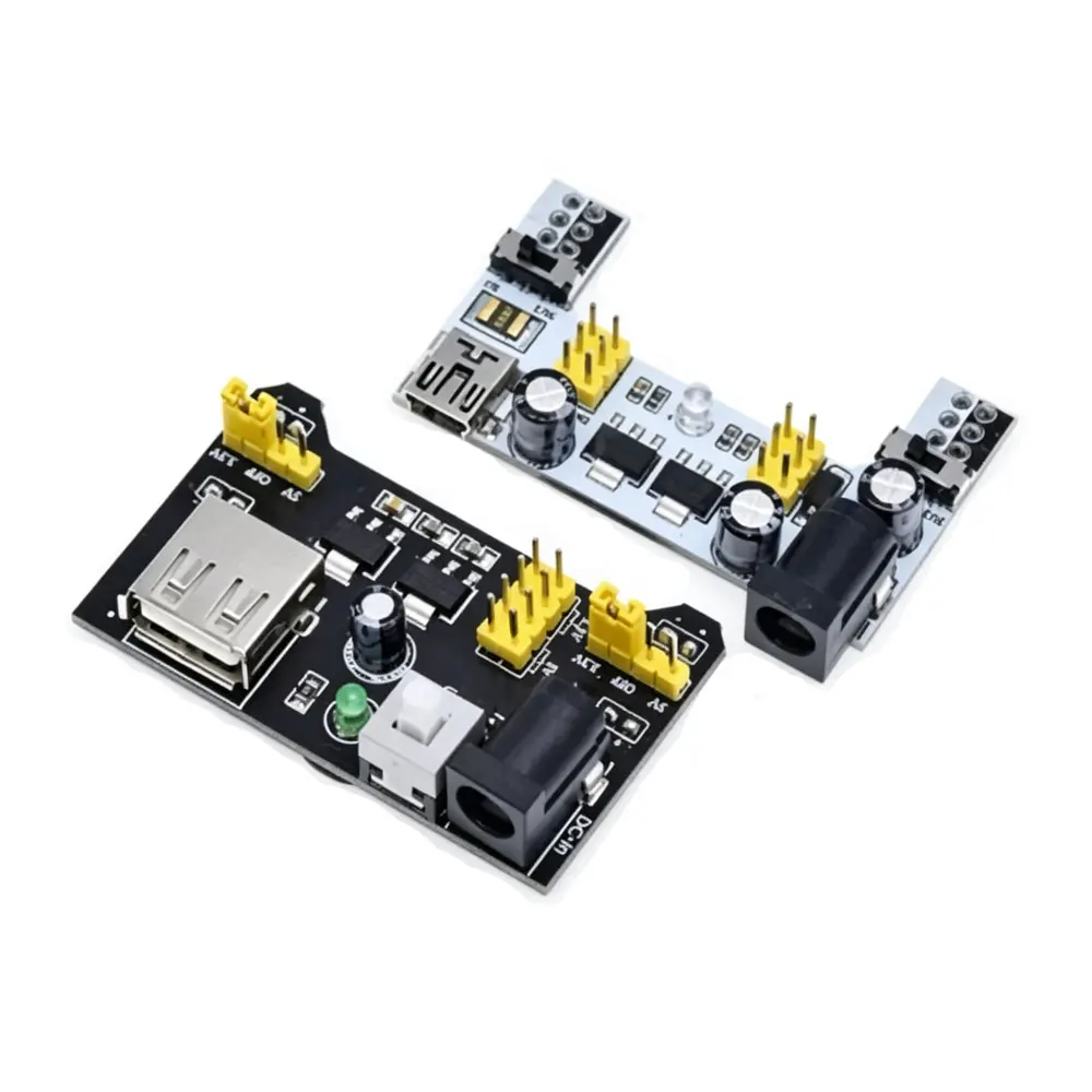 MB102 Supply Module DC voltage regulator module White Breadboard Dedicated Power Module 3.3V 5V MB-102 Solderless Bread Board
