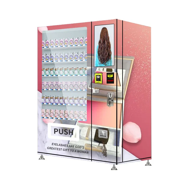 آلة بيع طلاء الأظافر VEM لمستحضرات التجميل ذات الخدمة الذاتية عبر الإنترنت على مدار 24 ساعة