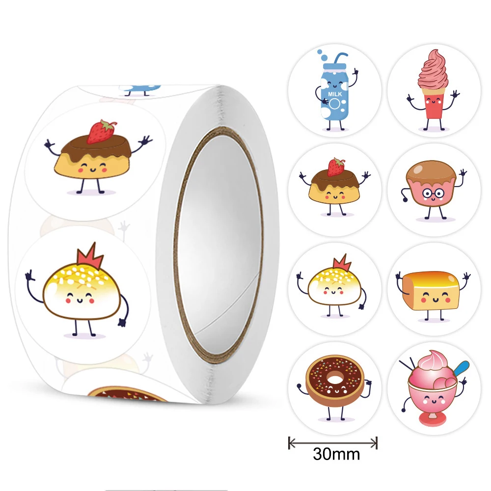 500pcs Cute Reward Stickers Roll with Word Motivational Stickers for School Teacher Kids Student Stationery Stickers Kids 1inch