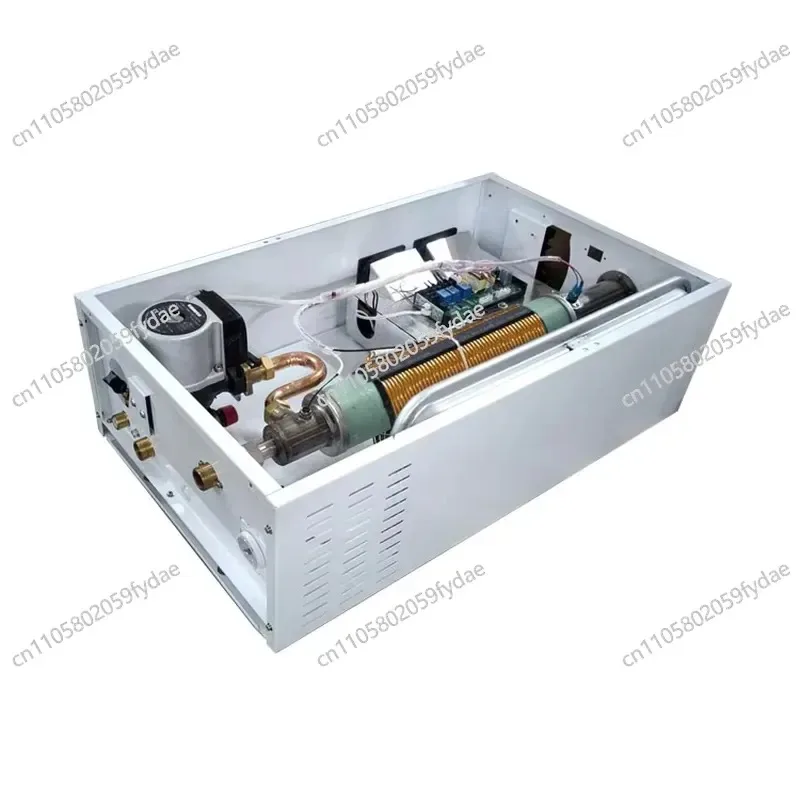Internal Pump and Tank Disk Tube Induction Heater for Residential Heating