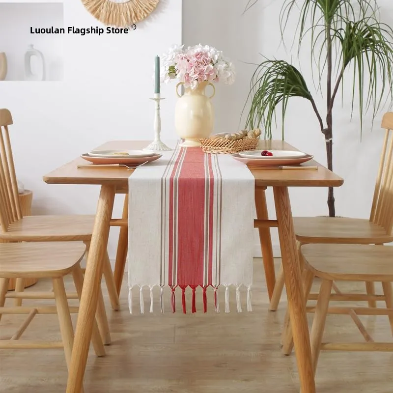 

Главная Американский Sle Настольный Флаг Средняя Полоса Скатерть Хлопок Белье Имитация Ручной Работы Кисточка Журнальный Стол Ткань Настольный Коврик