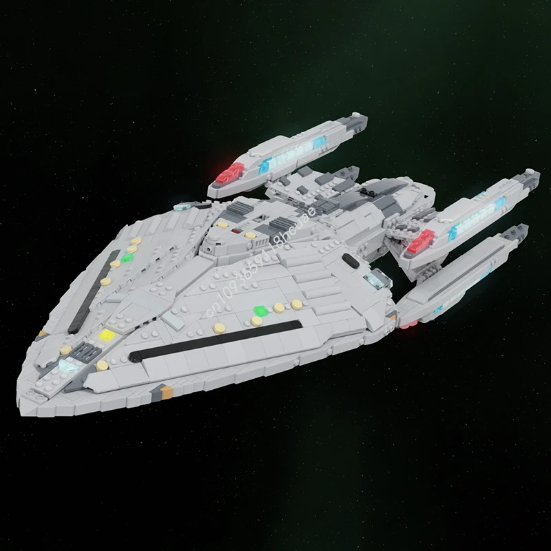 

2764pcs MOC USS Prometheus NX-59650 Building Blocks collector Christmas toy Gift Children's Model Construction DIY Assemble