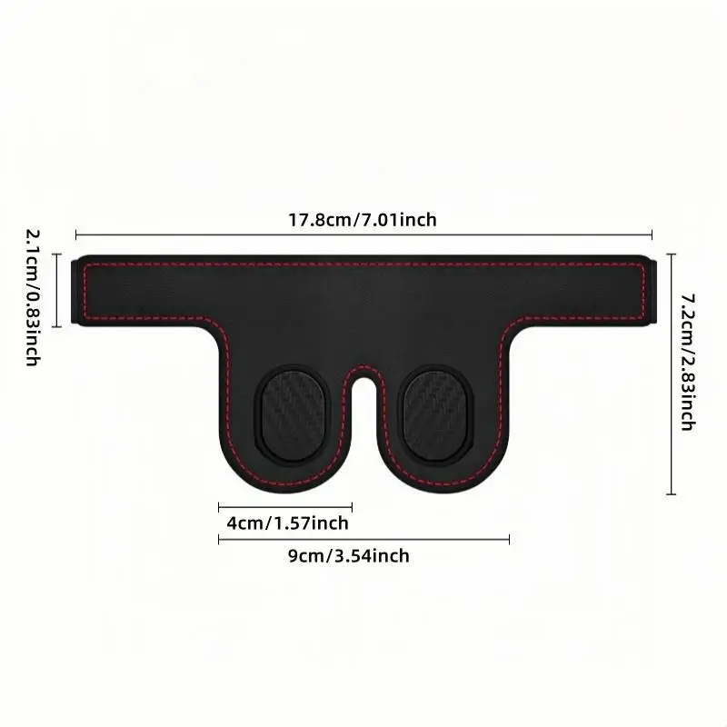 Car integrated sports seat hook, car seat back multifunctional storage rack, reinforced load-bearing seat back storage hook, han
