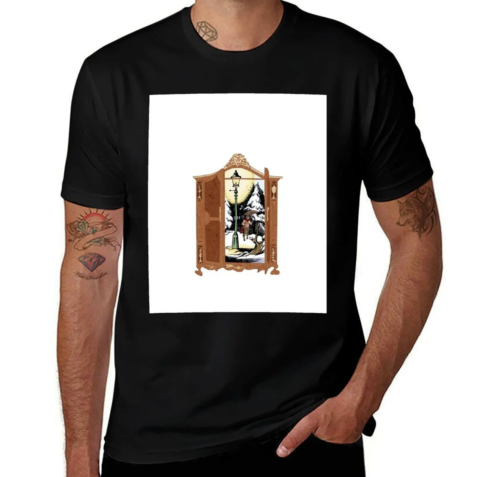 Narnia wardrobe T-Shirt Big Size Short Sleeve Casual Top T-Shirt